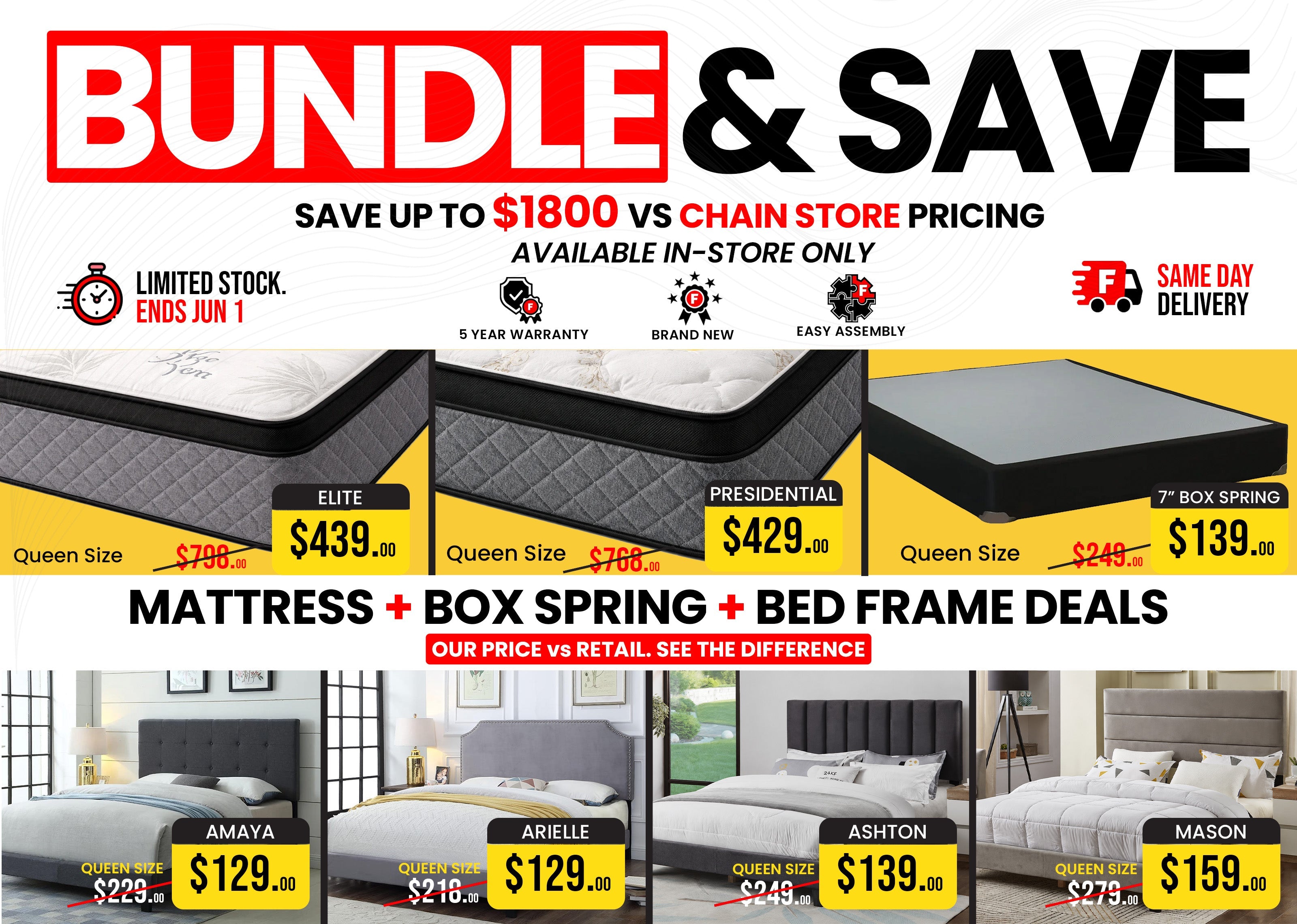 Flyer - Mattress and Furniture In Halifax, NS