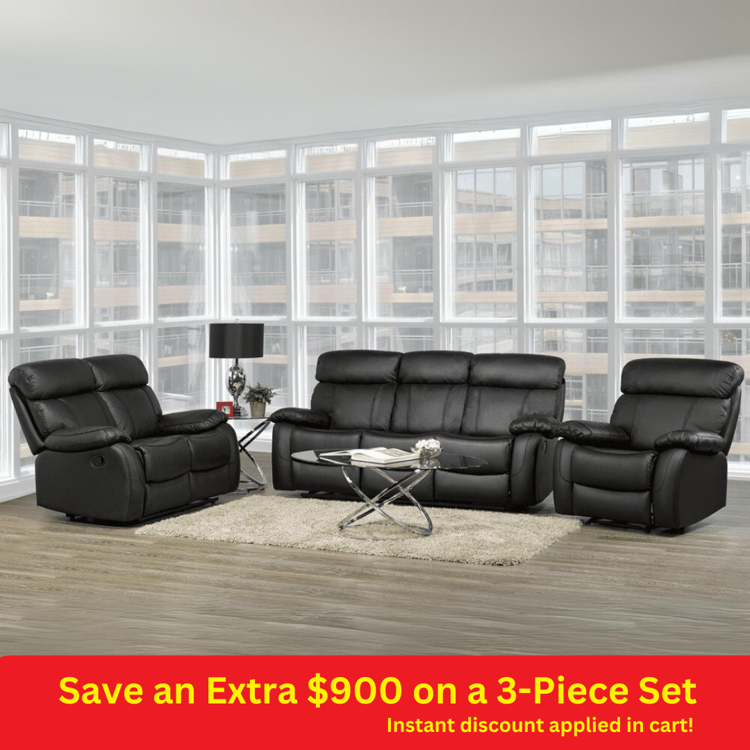 T1420 3-Piece Recliner Sofa Set