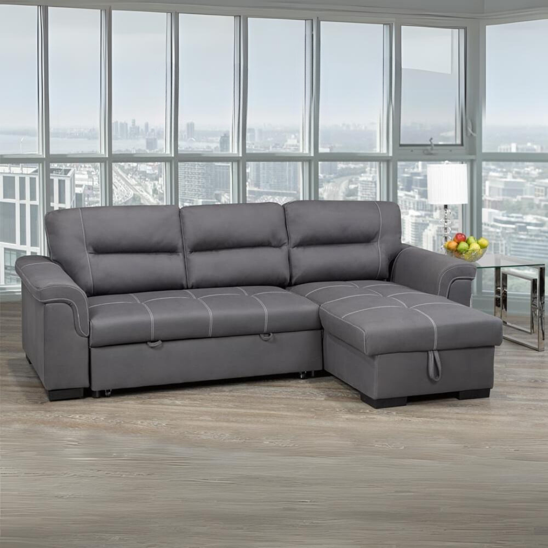T1217 Pull-Out Sofa Sectional