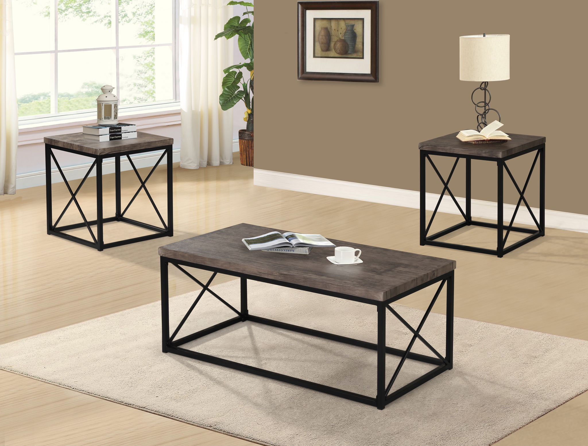 467 – 3-Piece Coffee Table Set
