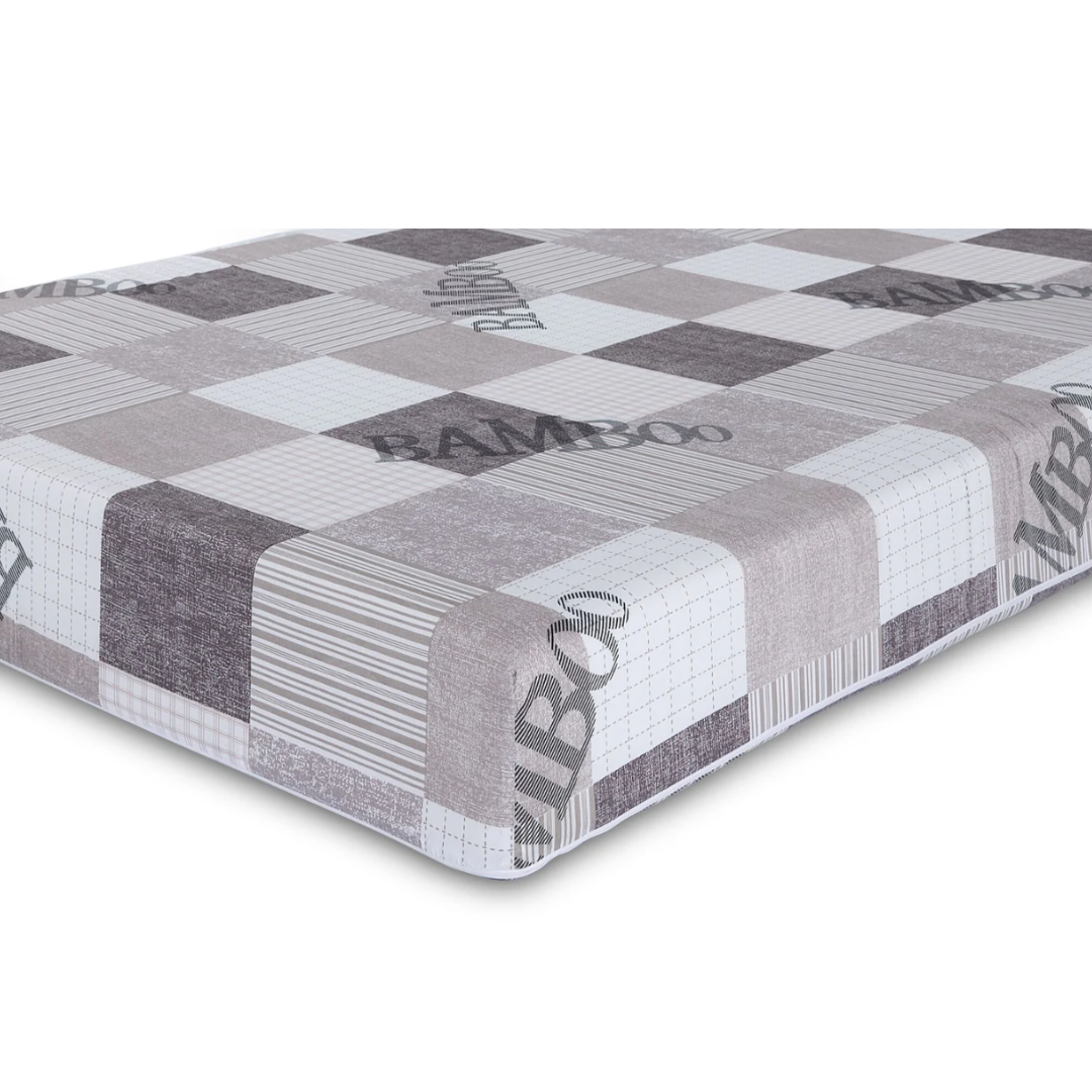 EcoComfort Twin Mattress Corner Detail - cover and stitching