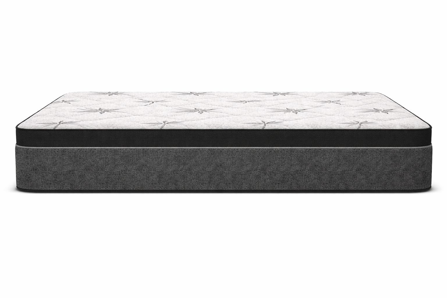 Victoria 12 Inch Mattress side profile showing 12 inch thickness and euro-top edge