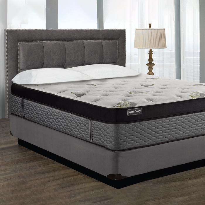 Clearance - Sapphire 16.5" Luxury Hybrid Cooling Gel Serene™ Mattress (Queen Only)