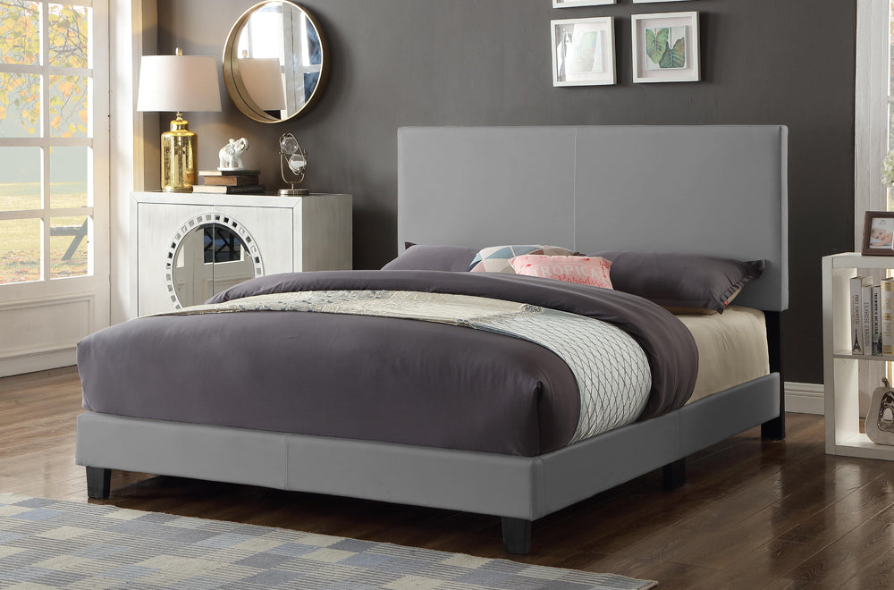 T2110 - Platform bed with Adjustable Headboard