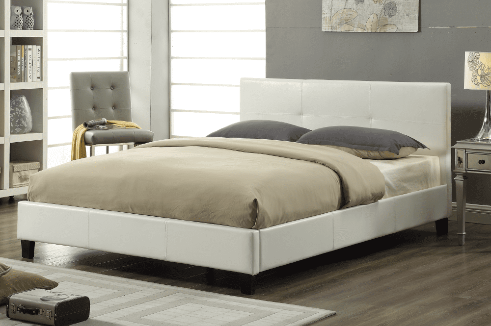 T2358 - Platform bed with Headboard