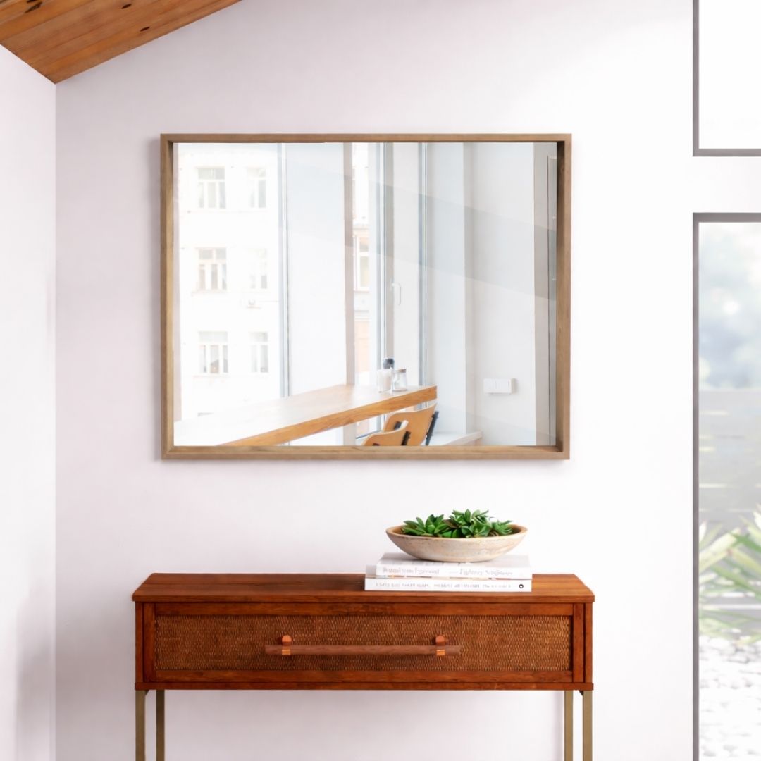 Bedroom mirror in Halifax, Nova Scotia – framed wall mirror