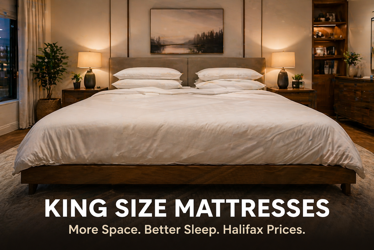 King size mattresses in Halifax at Furniture Spot - over 20 models in stock with same day delivery across HRM and Nova Scotia