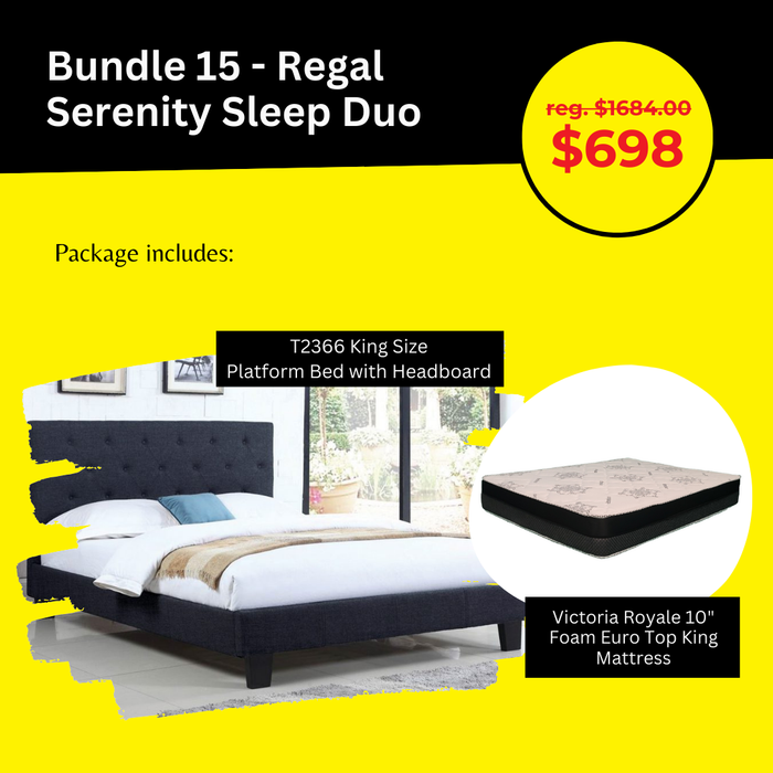 Bundle 15 - Regal Serenity Sleep Duo