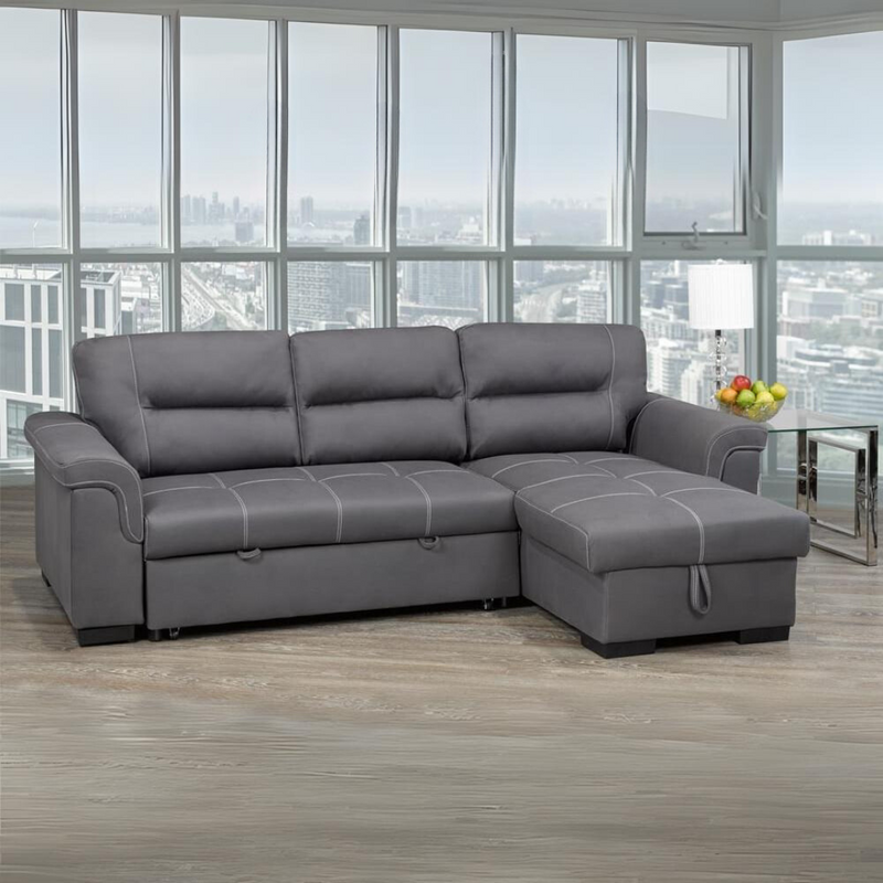 T1217 Pull-Out Sofa Sectional