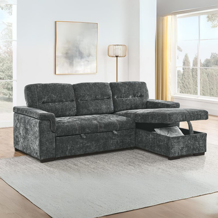 T1218 Pull-Out Sofa Sectional