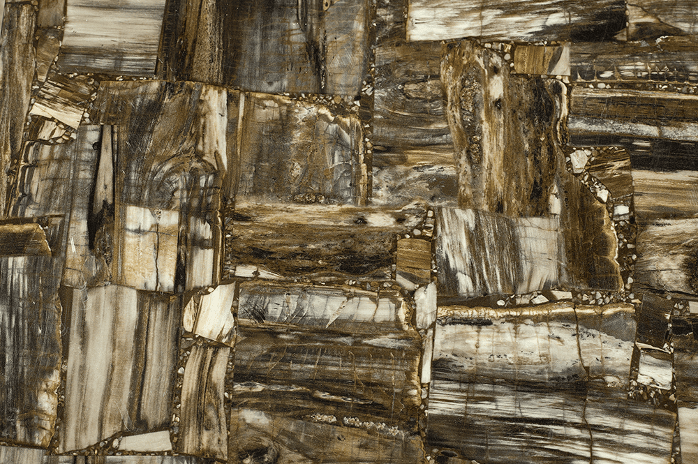 T3200 - 5pc Dining Set with Table & 4 Black Chairs, 48"W, Black Faux Marble Table Top