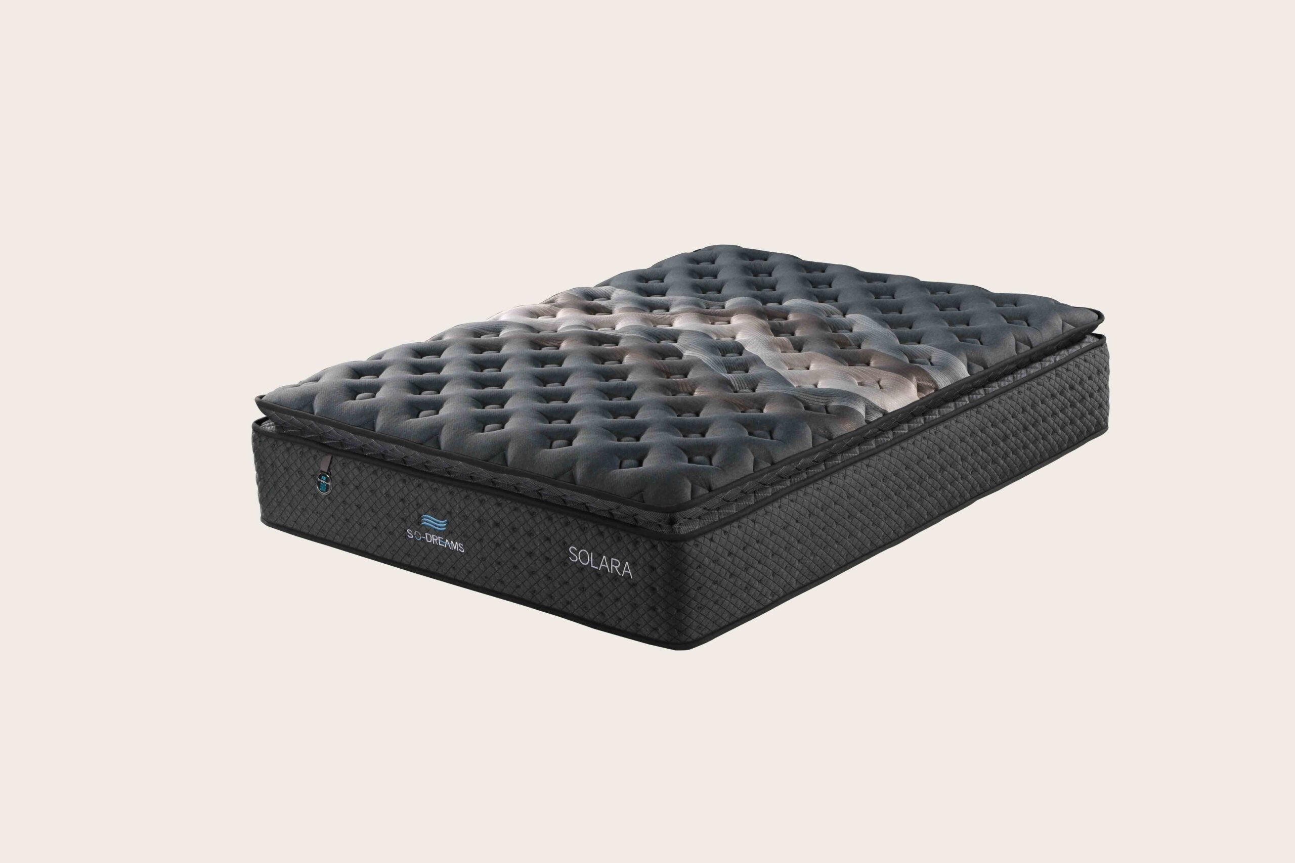 Solara 14" Luxury Comfort Quilted Euro Top Mattress in a Box