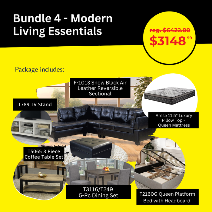 Bundle 4 - Modern Living Essentials Ensemble