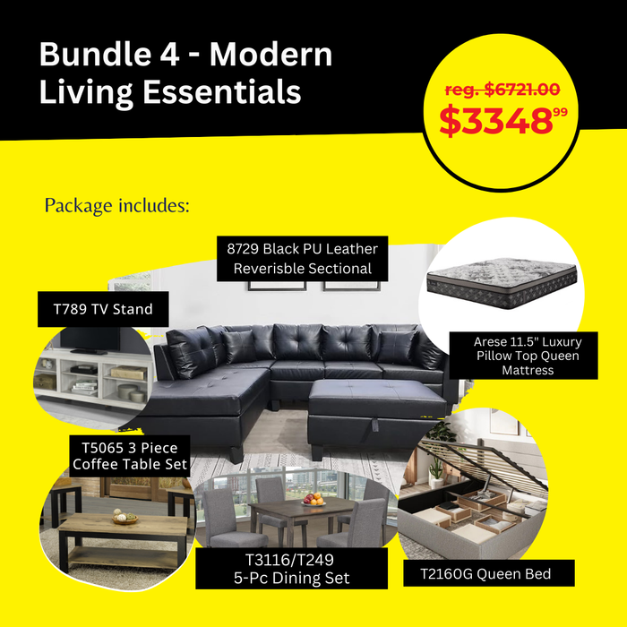 Bundle 4 - Modern Living Essentials Ensemble