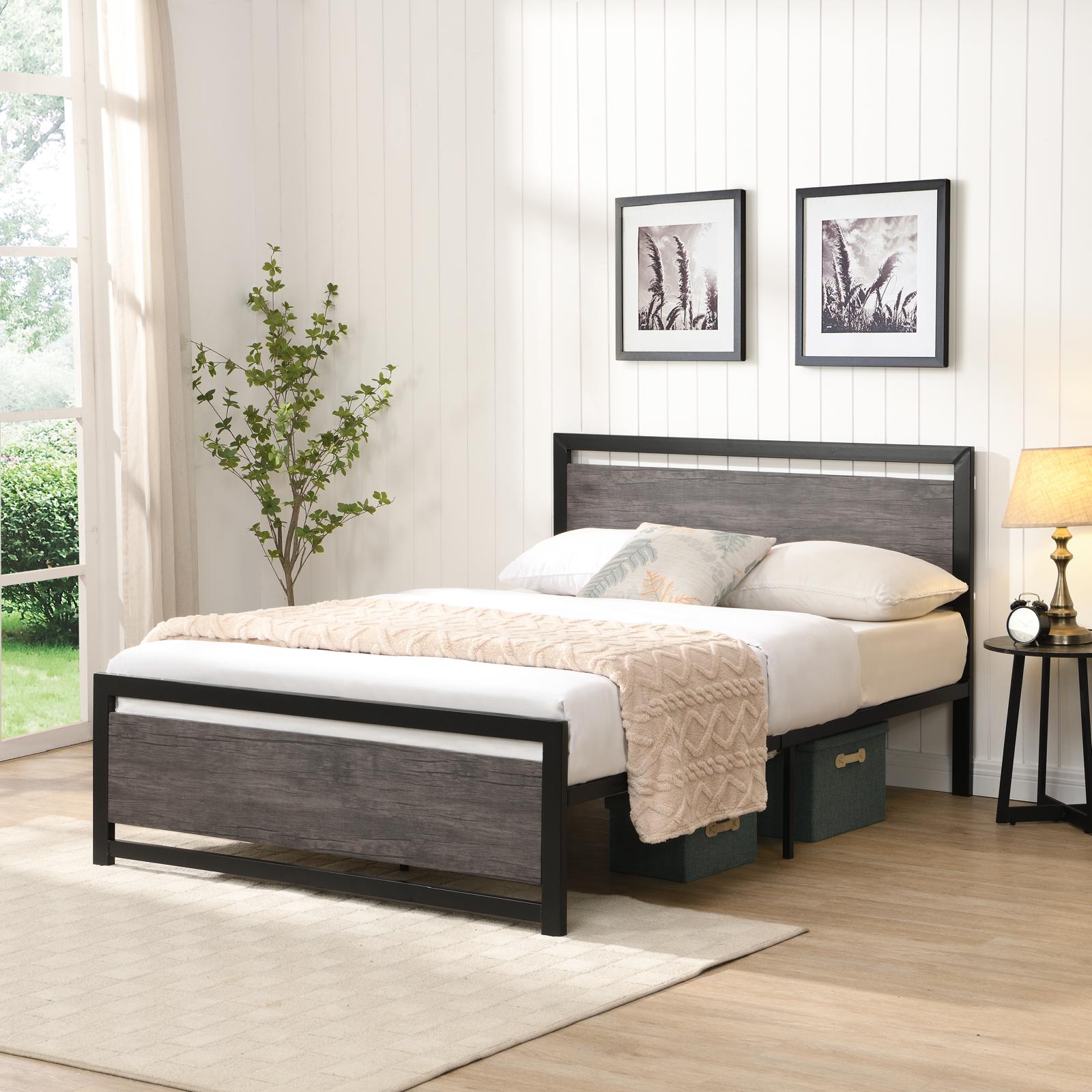 BD-1242 Bedframe With Type C and USB Port