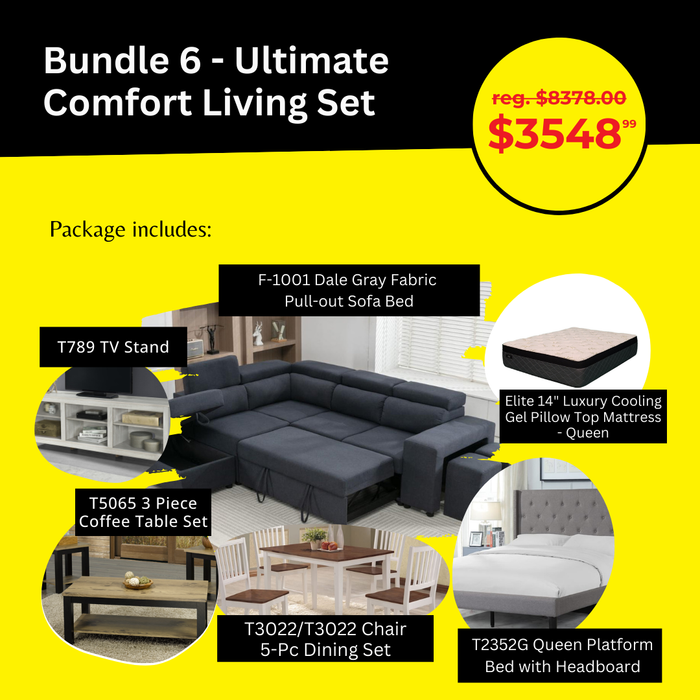 Bundle 6 - Ultimate Comfort Living Set