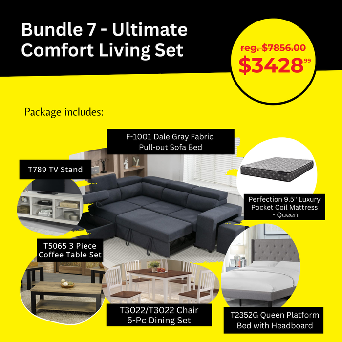 Bundle 7 - Ultimate Comfort Living Set