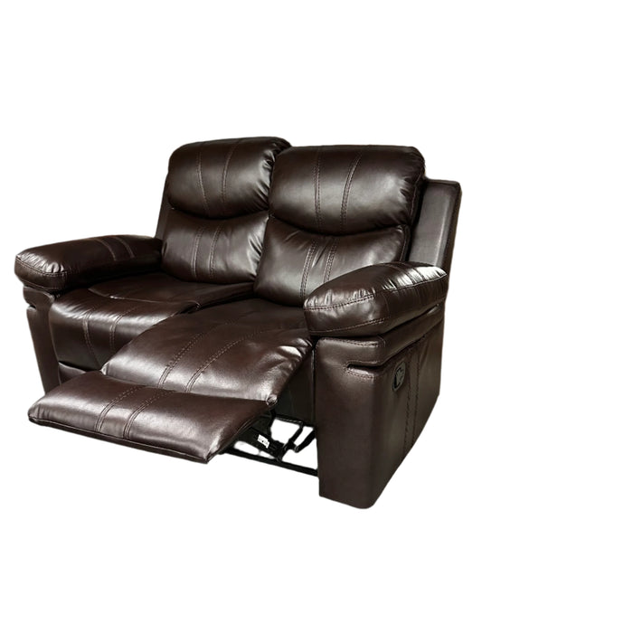 Vegas8072 Air Leather Recliner Love Seat