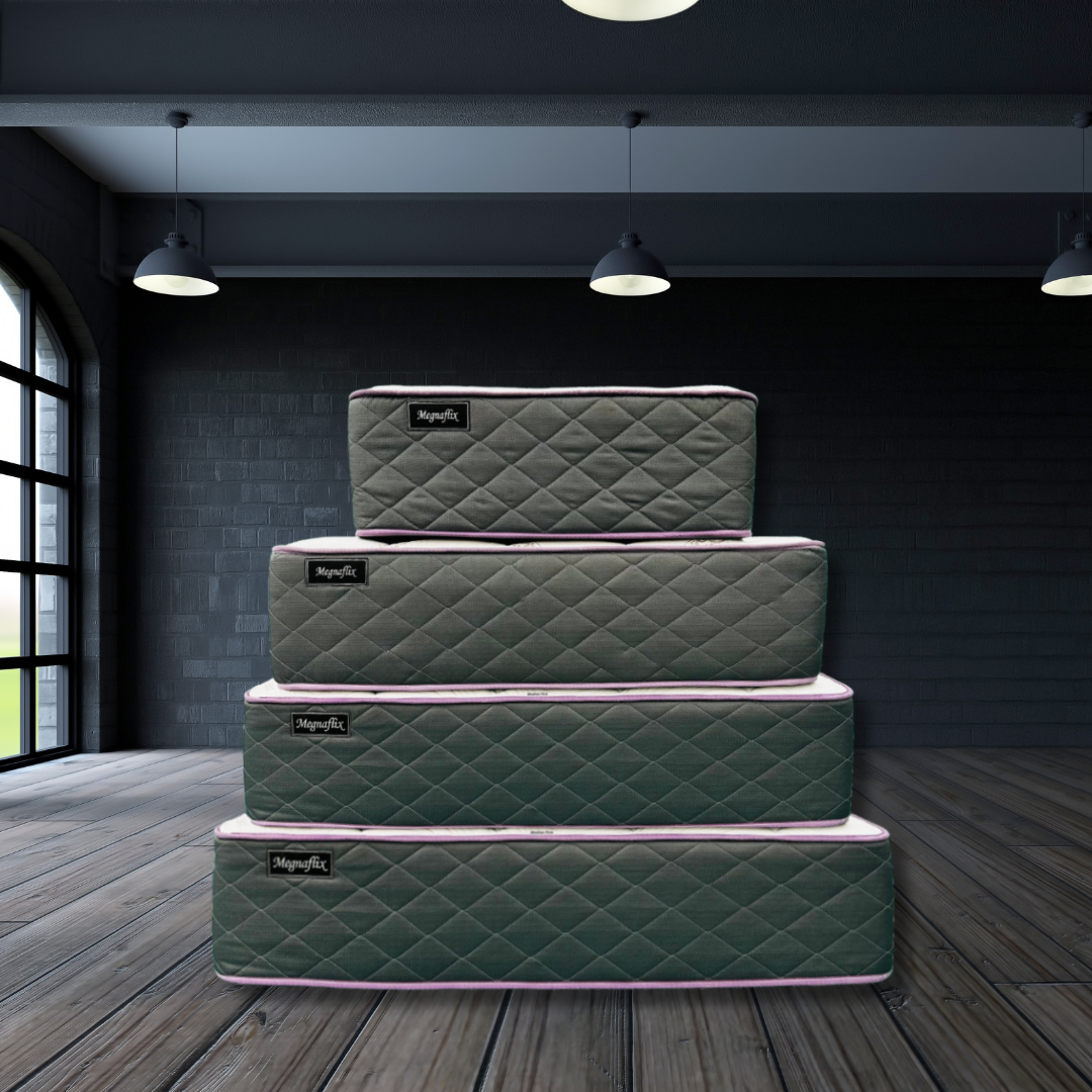 Megnaflix 13.5" Luxury PRO-BACK Pocket Coil Mattress