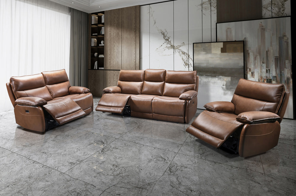 T1117 - 3 Piece Power Recliner Sofa