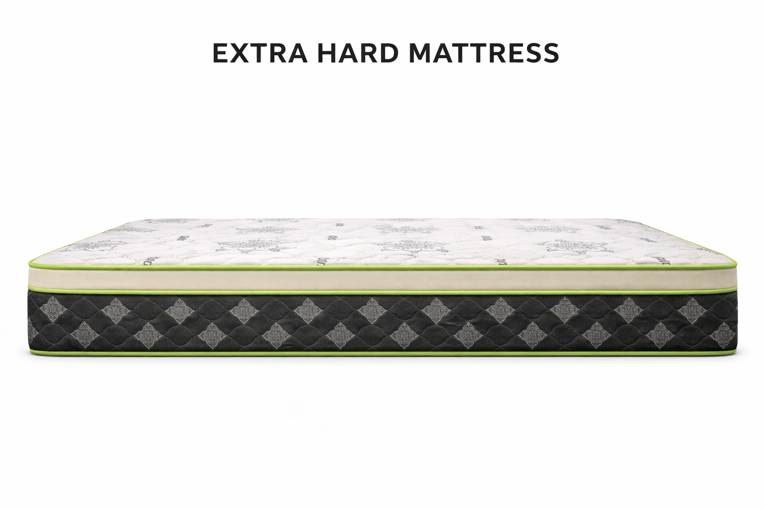 Euro Canada Extra Hard Mattress side profile – thickness and euro-top edge