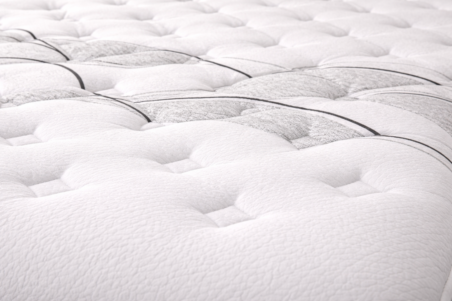 Close-up of Hailey Euro Top mattress showing soft quilted pillow top texture and comfort detail