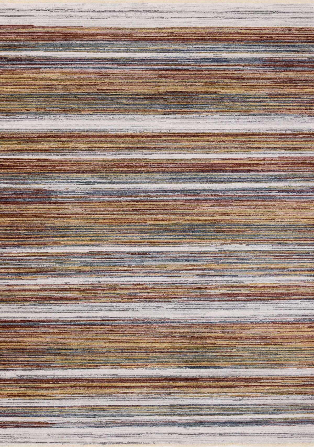 Marisa multicolour stripe area rug, 8' x 10' - full top view | Furniture Spot Halifax