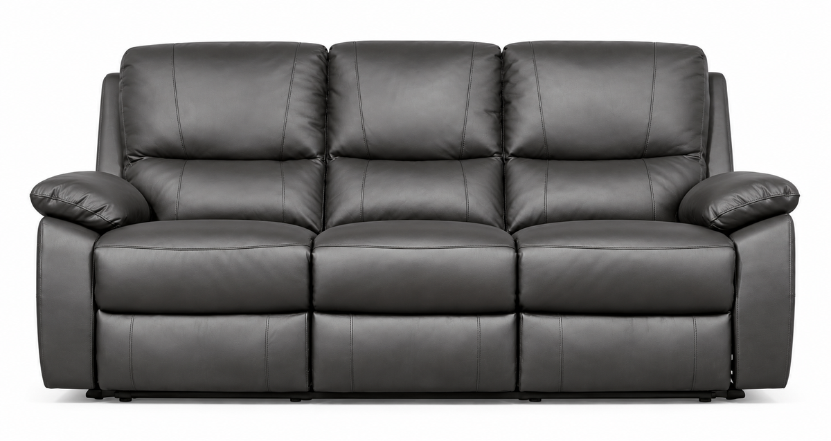 Trinity Reclining Sofa Charcoal