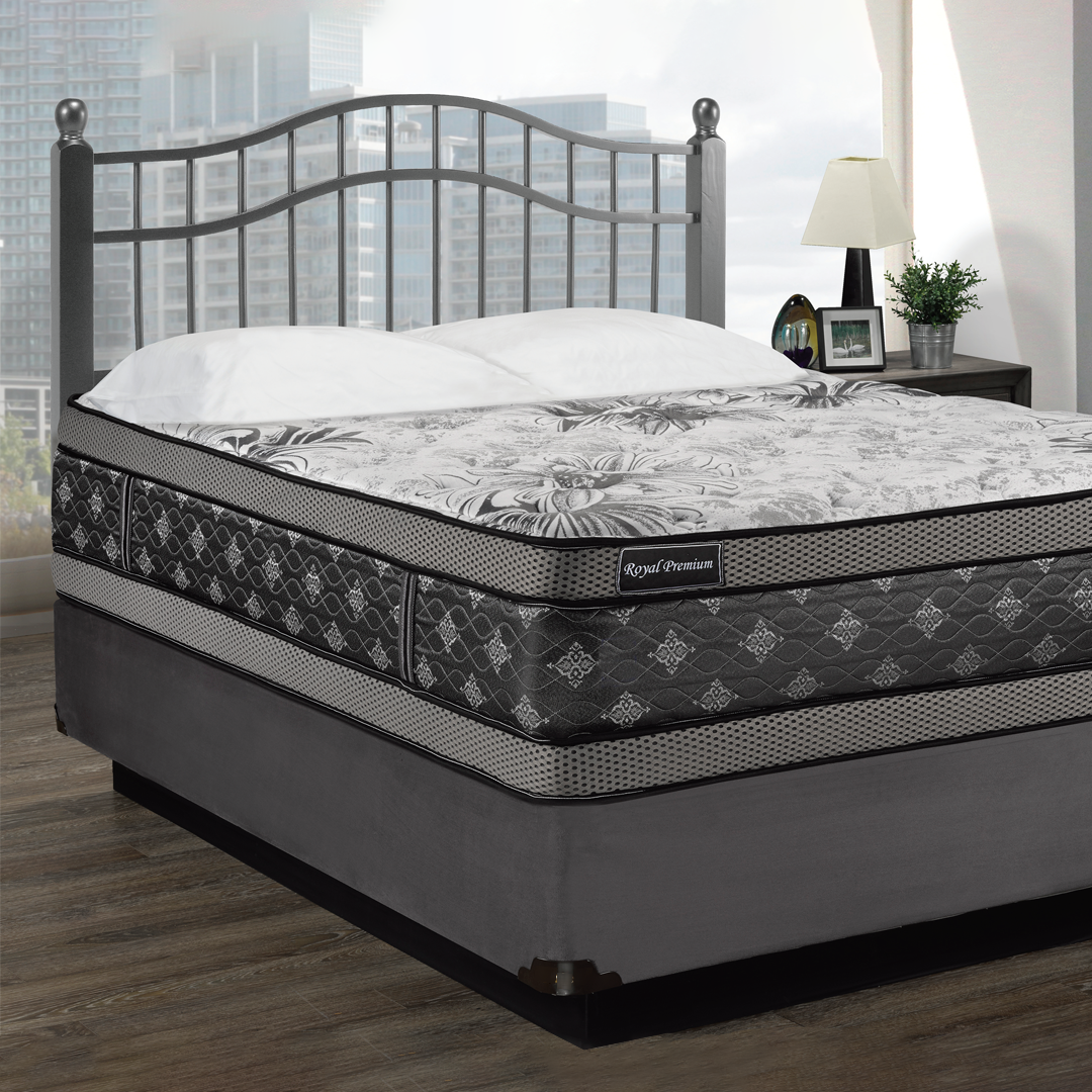 Double pillow top top king size mattress