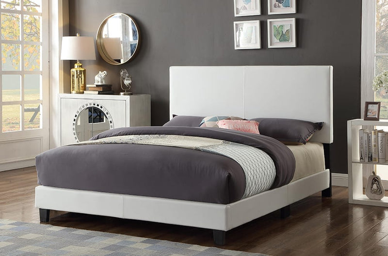 T2110 - Platform bed with Adjustable Headboard