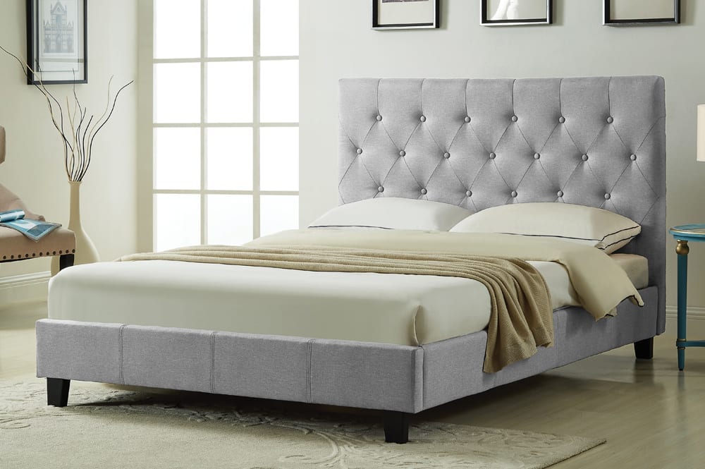 T2366 - Platform bed with Headboard